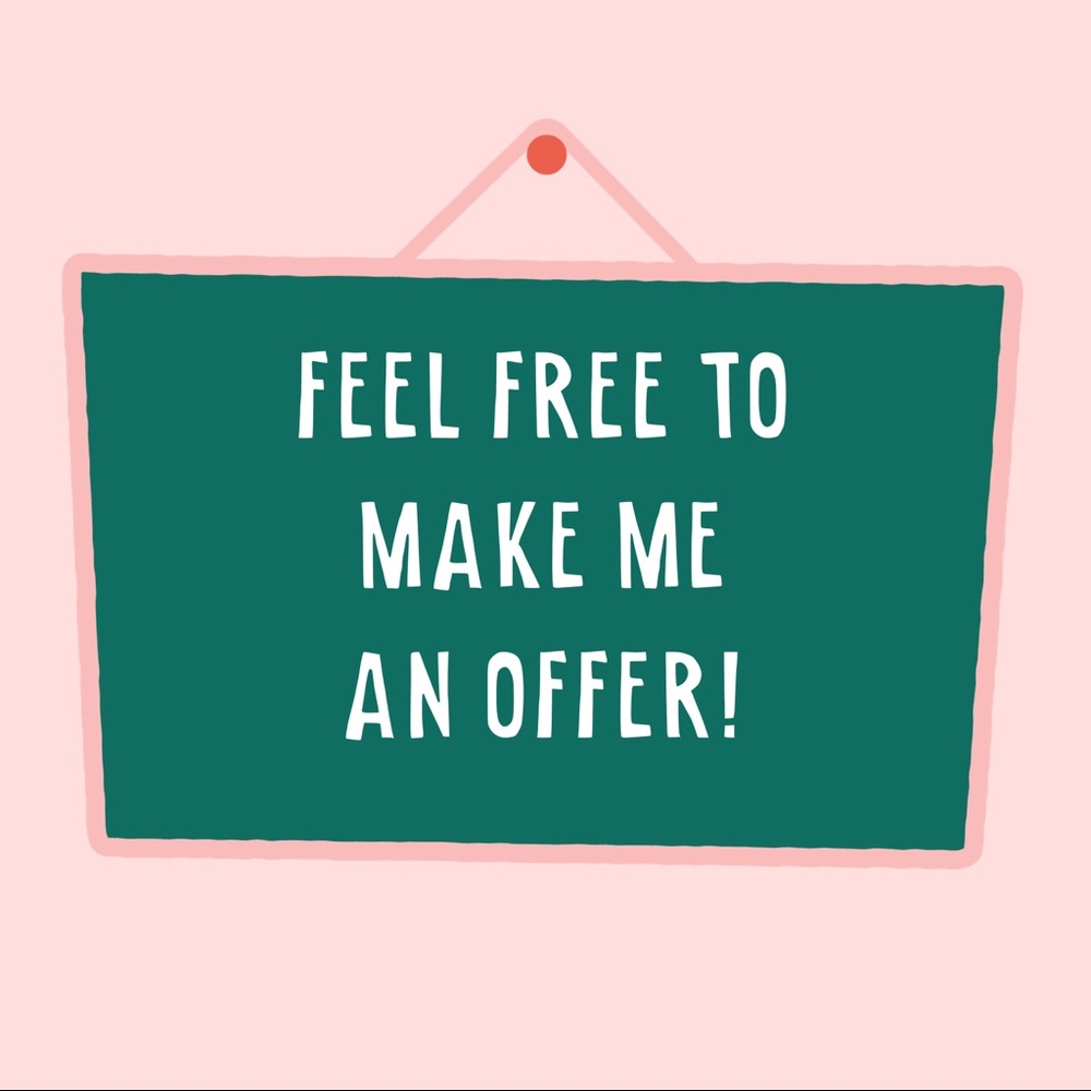 Make an offer on items or make a bundle!